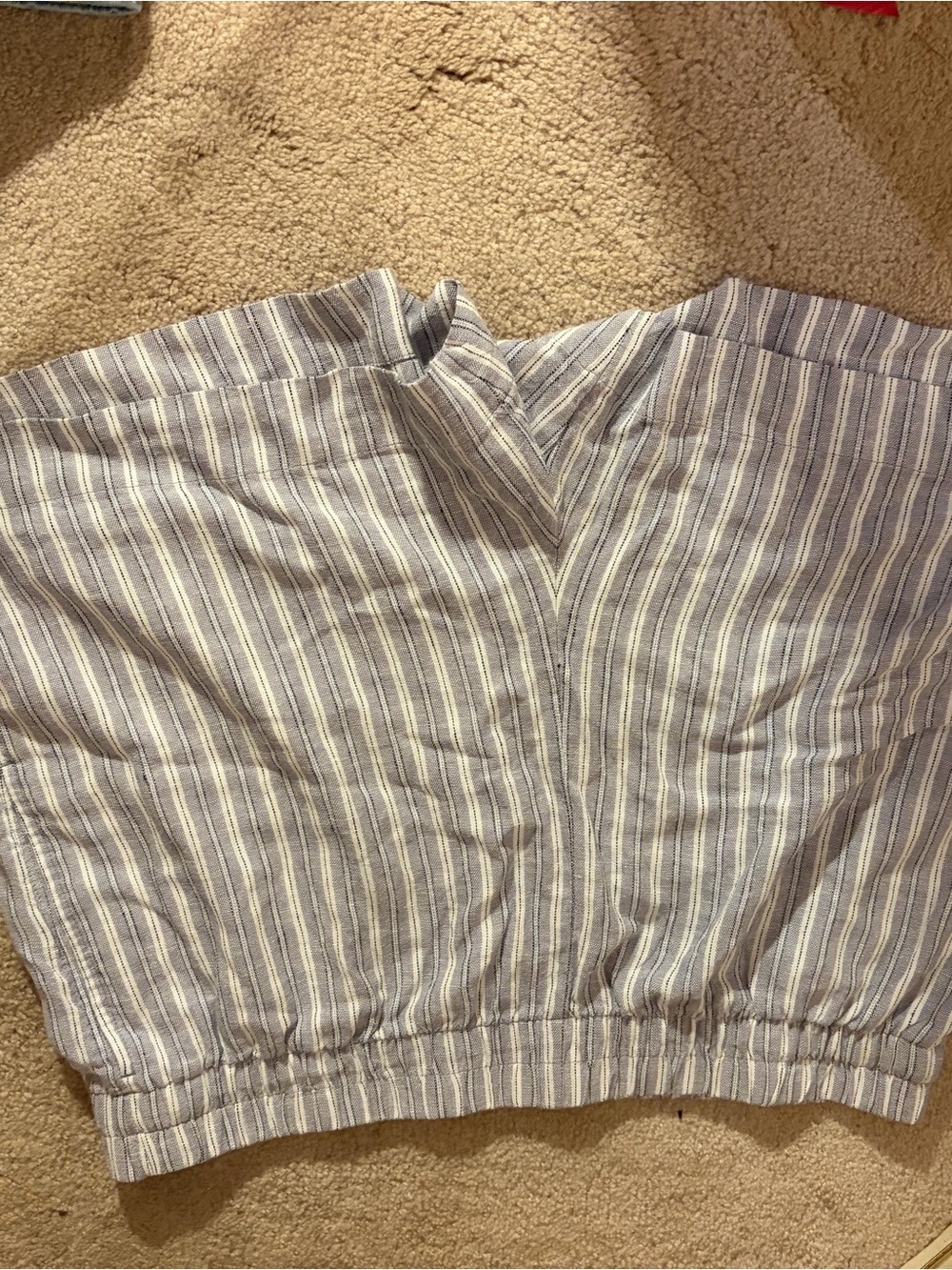 Old Navy Blue and White Striped Women’s Shorts